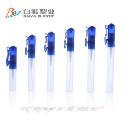 10ml plastic spray bottle for hand sanitizer