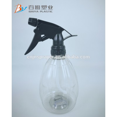 500ML plastic garden water bottle with trigger sprayer